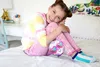 Scatola di calcio Polly Pocket, set di gioco con 2 figure e Anteprima dell’immagine prodotto 2