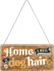 Nostalgic-Art - Hängeschild - Animal Club - Home is where Produktbild-Vorschau 1