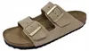 Birkenstock Arizona schmal Pantolette Beige in Gr. 38 Produktbild-Vorschau 1