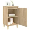 Nachttische 2 Stk. Sonoma-Eiche 40x35x70 cm Holzwerkstoff Produktbild-Vorschau 4