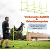 NAIZY Honden Agility Set, 4 slalomstokken, hindernissen set Productafbeelding-voorbeeld 4