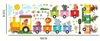 GKA Wandtattoo für Kinder GK83 Zug mit 10 Waggons Zahlen Produktbild-Vorschau 3