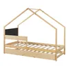 Doppel-Kinderbett 'Sodankylä' mit Ausziehbett 90x200cm Produktbild-Vorschau 5