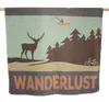 Kuscheldecke Wanderlust Farbe Lindgrün 150x200cm von David Produktbild-Vorschau 2