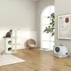 PawHut Kratzbaum, Katzenbaum mit Kratztonne, Produktbild-Vorschau 9