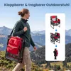 COSTWAY 1 campingstoel, opvouwbaar, inklapbaar tot 150 kg, Productafbeelding-voorbeeld 7