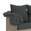 VidaXL 368358, Lounge, Obite siedzisko, Technorattan, Stal, Podgląd zdjęcia produktu 11