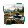 Gaskocher - Tragbarer Campingkocher - GREEN - Edelstahl - Produktbild-Vorschau 4