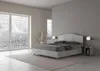 ITYHOME - Bett ohne Lattenrost 160x190 Zement Dores Produktbild-Vorschau 4