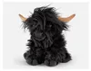 Living Nature mucca Highland - nero 30cm senza suono Anteprima dell’immagine prodotto 1