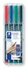 STAEDTLER Lumocolor Permanent Marker 318F 4er Etui Produktbild-Vorschau 21