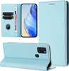 Litchi Leder Handyhülle für Samsung Galaxy A21S Wallet Produktbild-Vorschau 3