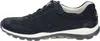 Side view of a blue sneaker. Voir les images du produit