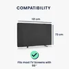 kwmobile 55" TV Outdoor TV Abdeckung - Fernseher Hülle Produktbild-Vorschau 2