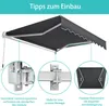 FIVMEN 400x300cm markýza se sklopným ramenem hliníková Náhled obrázku produktu 8