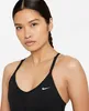 Nike W Nk Indy Bra V-Neck Black/Black/Black/White M Produktbild-Vorschau 12