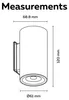Calex Valmer Wandleuchte, aufladbar, magnetisch, Produktbild-Vorschau 8
