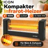 ICQN Promiennik podczerwieni, do pomieszczeń do 9 m², 900 Podgląd zdjęcia produktu 2