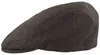 Fiebig Schiebermütze 100% Kaschmir Flatcap in grau Voir les images du produit