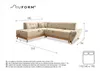 MIUFORM Dazzling Daisy - Ecksofa mit Bettfunktion und Produktbild-Vorschau 5