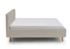 Bett Dalila 140x200cm Teddystoff - beige Produktbild-Vorschau 17