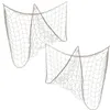 com-four® 2x Deko Fischernetz je 100 x 200 cm- Produktbild-Vorschau 1