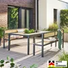 HOME DELUXE - Sitzgarnitur NAXOS - 200 x 76 x 114 cm, Produktbild-Vorschau 2