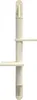 vidaXL Drapak z mocowaniem do ściany kremowy 108 cm Podgląd zdjęcia produktu 4