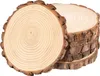 4 Stück 25-28cm Durchmesser Holzscheiben, 2 cm Dick Produktbild-Vorschau 1
