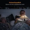 Schwar Leselampe mit Buch Klemme, Tragbares Bett Produktbild-Vorschau 6