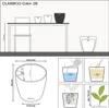 LECHUZA® Pflanzgefäße CLASSICO Color 28 Schiefergrau Produktbild-Vorschau 11