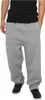 A person wearing grey sweatpants and a black t-shirt, shown from the waist down. Produktbild-Vorschau
