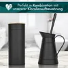 VON STEINEICH® Klobürste - Metallkanne (schwarz) - Vintage Produktbild-Vorschau 6