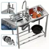 Cucina esterna con lavello - Fusto per giardino - Lavello Anteprima dell’immagine prodotto 3