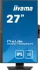 A product shot of an Iiyama ProLite monitor with marketing text and feature badges. Produktbild-Vorschau