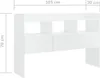 vidaXL Kredens biały wysoki połysk 105x30x70 cm materiał Podgląd zdjęcia produktu 8