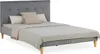 Homestyle4u Polsterbett 140x200 mit Matratze mit ® Standard Produktbild-Vorschau 3