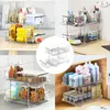 Küchen Organizer mit Schublade, 2 Etagen Acryl Regal, Produktbild-Vorschau 7