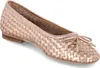 Bullboxer Damen Ballerinas Rosègold Glattleder  Größe: 38 Produktbild-Vorschau 5