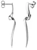 Spiralen Ohrringe Damen 925 Sterling Silber Ohrstecker lang Produktbild-Vorschau 3