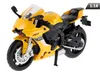 Modèle 1:18, YAMAHA YZF-R1, jaune Voir les images du produit 1