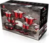 The image shows the retail packaging of a cookware set. Náhled obrázku produktu