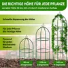TTL GARDEN Rankhilfe Obelisk L 165x40cm grün – Rankgitter Produktbild-Vorschau 5