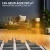 Elektrische Fußbodenheizung Heizfolie 130 W/m² für Laminat Produktbild-Vorschau 4