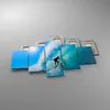 Bild auf Leinwand - Leinwandbild - Windsurfing strand ozean Produktbild-Vorschau 2