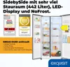 Exquisit Side-by-Side Kühlschrank mit Gefrierfach, 442 Produktbild-Vorschau 2
