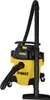 A yellow and black DeWalt wet/dry vacuum cleaner is shown against a white background. Produktbild-Vorschau
