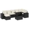 The Living Store 8-tlg. Garten-Sofagarnitur mit Kissen Produktbild-Vorschau 3