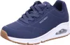 A single blue Skechers sneaker is shown from a side angle on a white background. Anteprima dell’immagine prodotto
