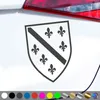 PantherPixel Bosnien Aufkleber Wappen Flagge Fahne Bosna Produktbild-Vorschau 1